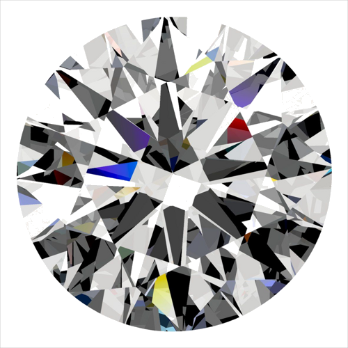 0.3 carat E-VS2 Excellent cut Natūralus Round Deimantas (1)