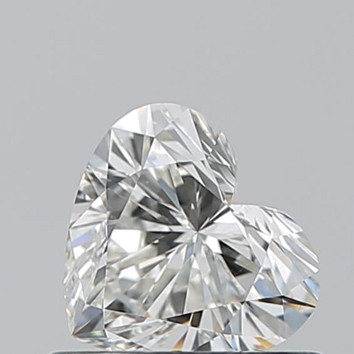 0.56 carat I-SI1 Natūralus Heart Deimantas (1)