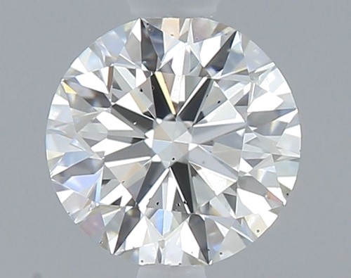 0.42 carat I-SI1 Excellent cut Natūralus Round Deimantas (1)