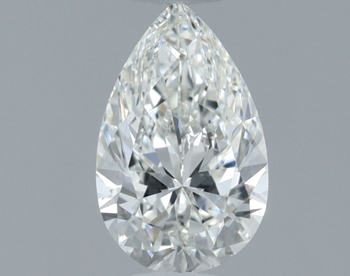 0.61 carat H-VVS1 Natūralus Pear Deimantas (1)