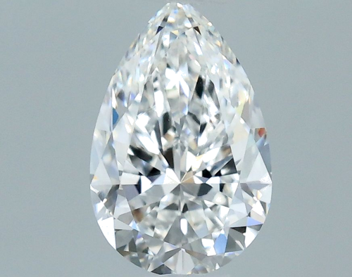 0.56 carat E-VS1 Natūralus Pear Deimantas (1)