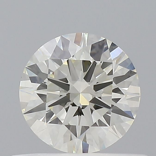 0.51 carat K-VVS1 Excellent cut Natūralus Round Deimantas (1)