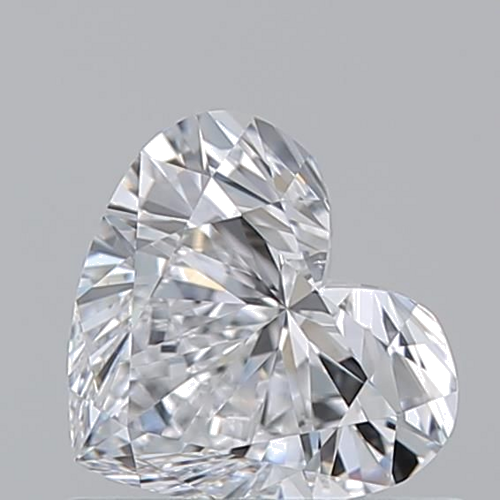 0.7 carat D-VS2 Natūralus Heart Deimantas (1)