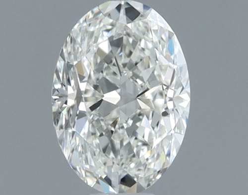 0.5 carat I-VVS2 Natūralus Oval Deimantas (1)