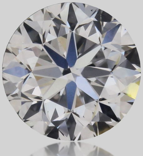 0.5 carat E-VS2 GD cut Natūralus Round Deimantas (1)