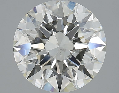 3.02 carat K-SI2 Excellent cut Natūralus Round Deimantas (1)