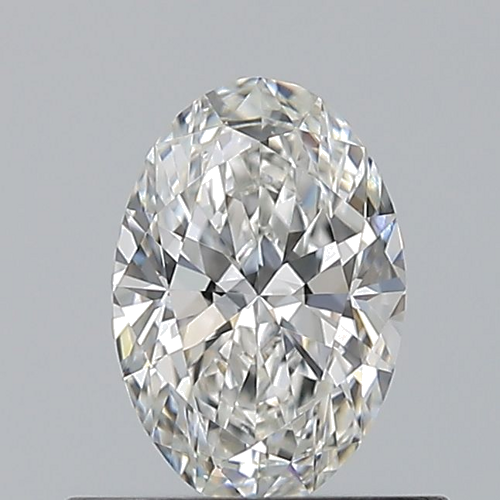 0.5 carat F-VVS1 Natūralus Oval Deimantas (1)