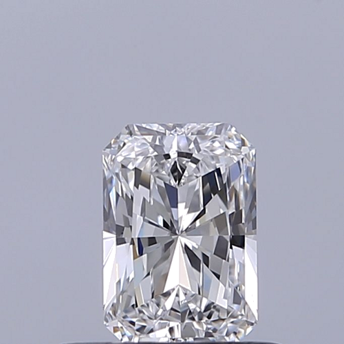 0.4 carat D-VVS1 Natūralus Radiant Deimantas (1)