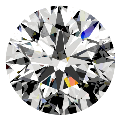 0.3 carat D-SI1 Very Good cut Natūralus Round Deimantas (1)