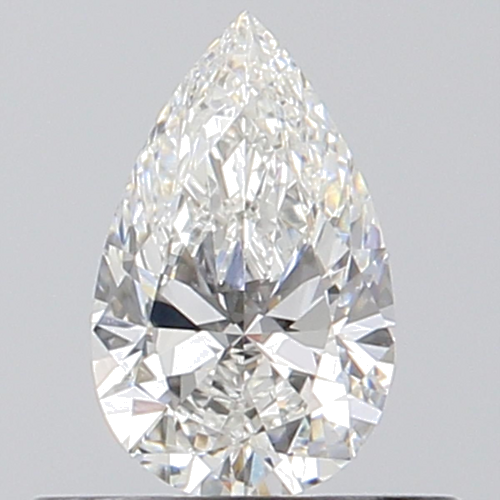 0.4 carat G-VS2 Natūralus Pear Deimantas (1)