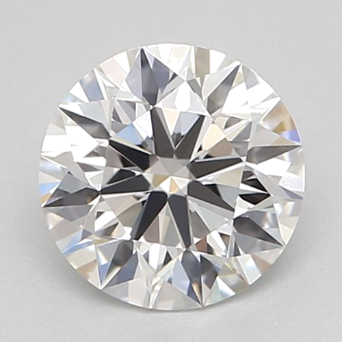 0.51 carat F-VVS1 Excellent cut Natūralus Round Deimantas (1)