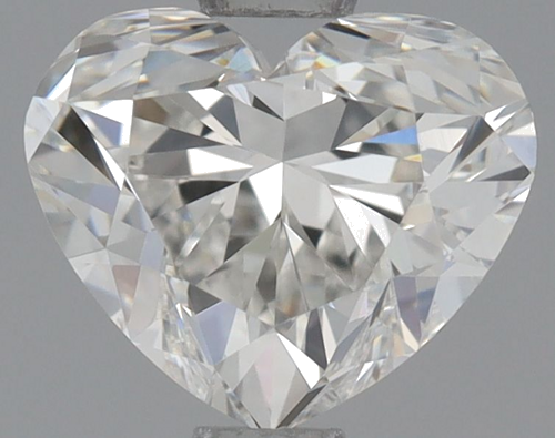 0.74 carat G-VVS2 Natūralus Heart Deimantas (1)