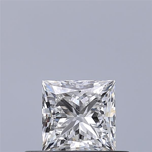 0.4 carat E-VVS2 Natūralus Princess Deimantas (1)