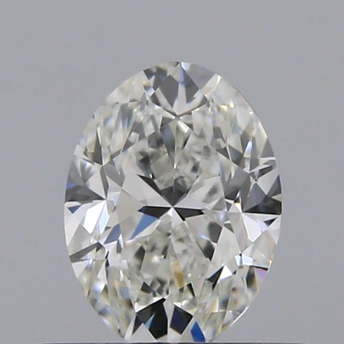 0.5 carat G-VVS2 Natūralus Oval Deimantas (1)