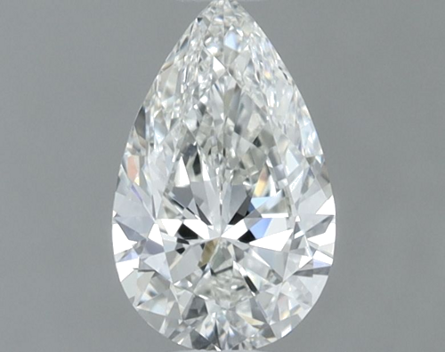 0.5 carat I-VVS1 Natūralus Pear Deimantas (1)