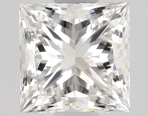 0.56 carat G-VVS2 Natūralus Princess Deimantas (1)