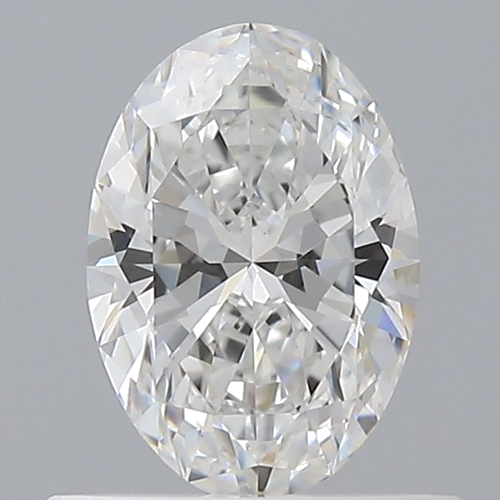 0.55 carat E-VVS2 Natūralus Oval Deimantas (1)