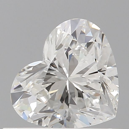 0.51 carat F-VS1 Natūralus Heart Deimantas (1)