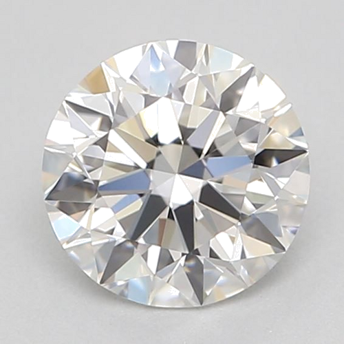 0.51 carat F-VVS1 Excellent cut Natūralus Round Deimantas (1)