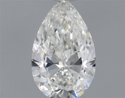 0.36 carat G-VS2 Natūralus Pear Deimantas (1)