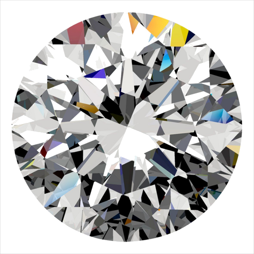 0.4 carat G-VS2 Very Good cut Natūralus Round Deimantas (1)