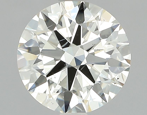 1.51 carat K-SI1 Excellent cut Natūralus Round Deimantas (1)