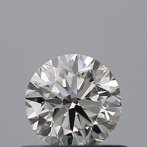 0.5 carat I-VVS1 GD cut Natūralus Round Deimantas (1)