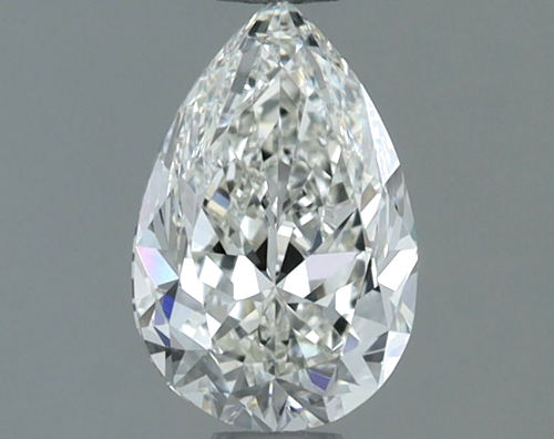 0.8 carat I-VVS1 Natūralus Pear Deimantas (1)