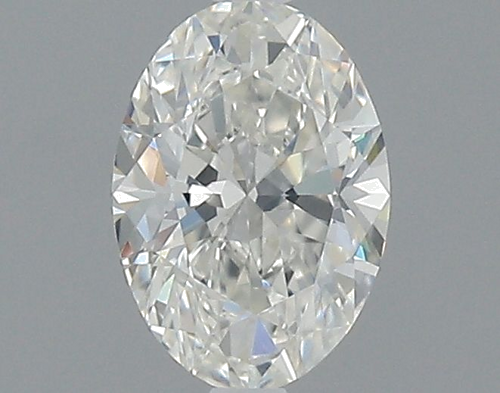 0.44 carat I-VS2 Natūralus Oval Deimantas (1)