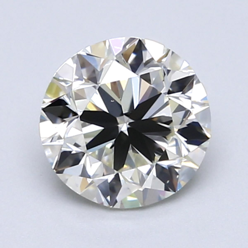 1.53 carat K-VS2 Very Good cut Natūralus Round Deimantas (1)