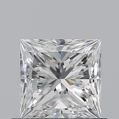0.71 carat G-VS2 Natūralus Princess Deimantas (1)