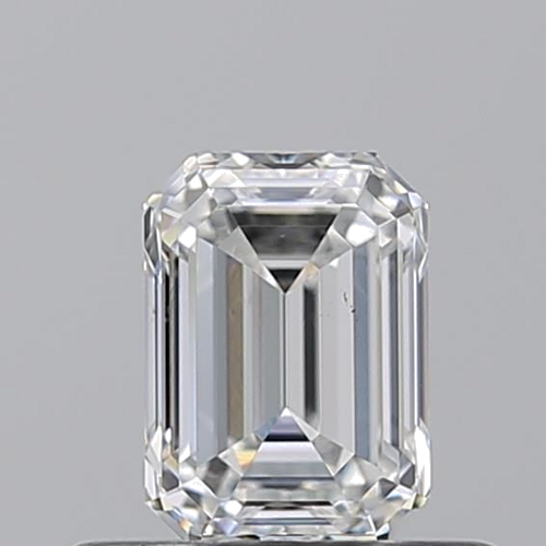 0.51 carat F-VS2 Natūralus Emerald Deimantas (1)