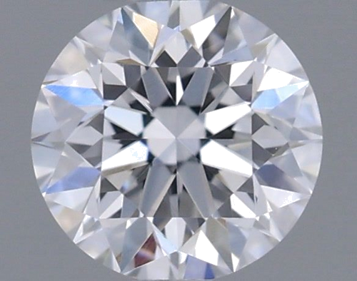 0.24 carat D-VVS2 Very Good cut Natūralus Round Deimantas (1)