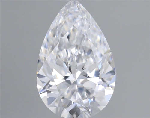 0.55 carat D-VS1 Natūralus Pear Deimantas (1)