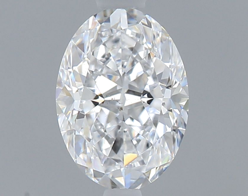 0.5 carat D-SI1 Natūralus Oval Deimantas (1)