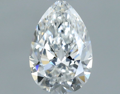 0.4 carat E-VVS1 Natūralus Pear Deimantas (1)