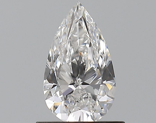 0.72 carat D-VVS1 Natūralus Pear Deimantas (1)