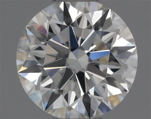 0.42 carat H-VVS1 Excellent cut Natūralus Round Deimantas (1)