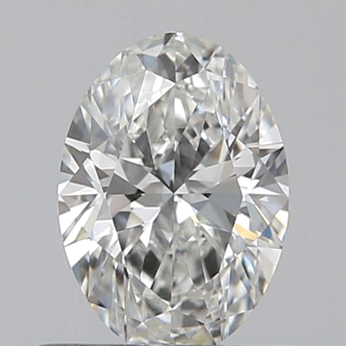 0.5 carat G-VS1 Natūralus Oval Deimantas (1)