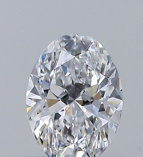 0.43 carat D-VVS1 Natūralus Oval Deimantas (1)