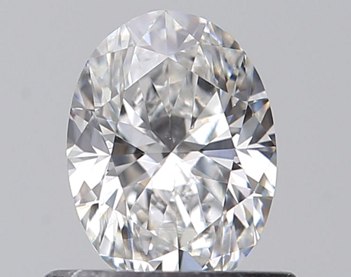 0.59 carat D-VS1 Natūralus Oval Deimantas (1)