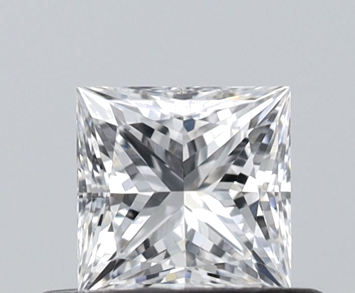 0.43 carat D-VVS1 Natūralus Princess Deimantas (1)