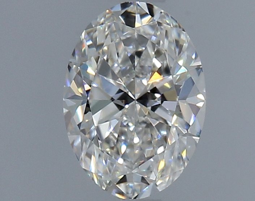 0.52 carat E-VVS2 Natūralus Oval Deimantas (1)