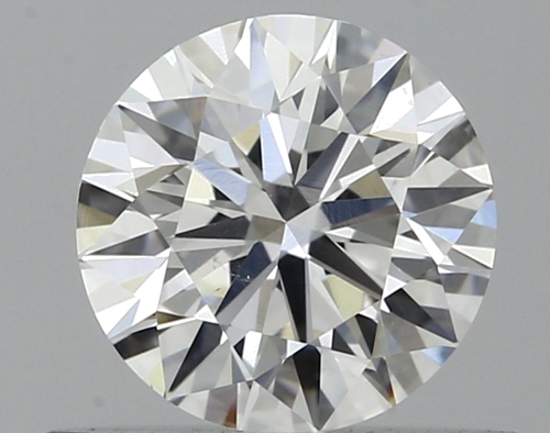 0.51 carat E-SI1 Excellent cut Natūralus Round Deimantas (1)