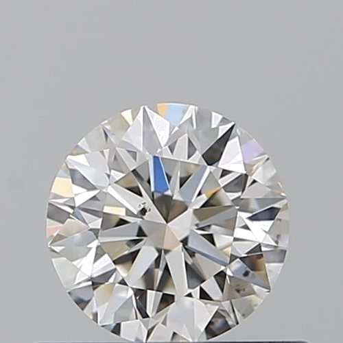 0.53 carat I-SI1 Excellent cut Natūralus Round Deimantas (1)