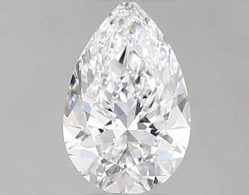 0.31 carat D-VVS1 Natūralus Pear Deimantas (1)