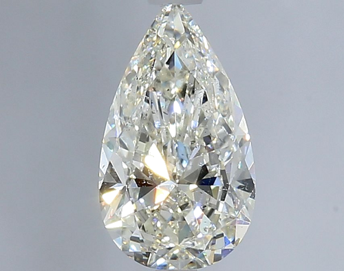1.51 carat K-SI1 Natūralus Pear Deimantas (1)