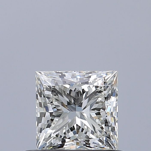 0.51 carat H-VVS1 Natūralus Princess Deimantas (1)