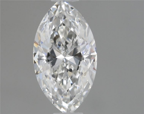 0.51 carat F-VVS2 Natūralus Marquise Deimantas (1)