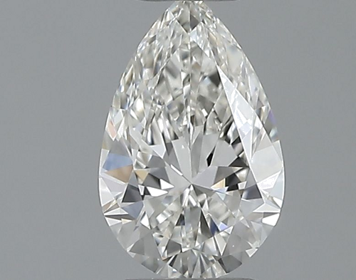 0.5 carat H-IF Natūralus Pear Deimantas (1)